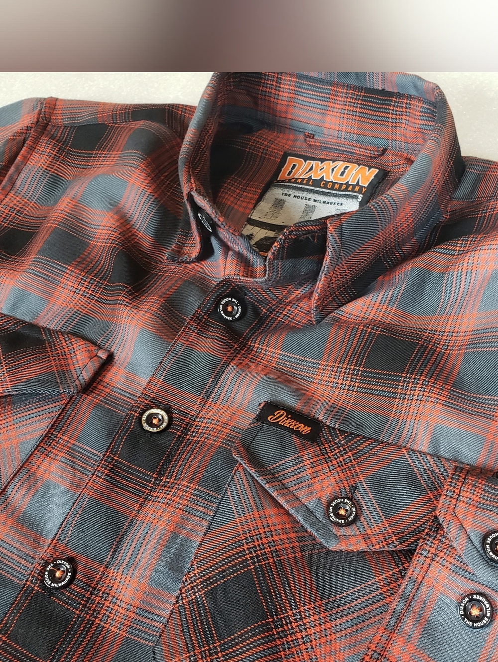 Dixxon Men's Small "The House 50 Years" Flannel Shirt